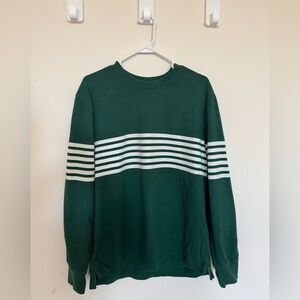J. Crew Green Rugby shirt